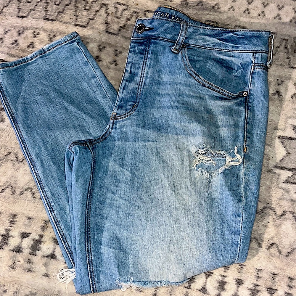 American Eagle Outfitters Vintage Tomgirl Stretch Jeans 14 REGULAR